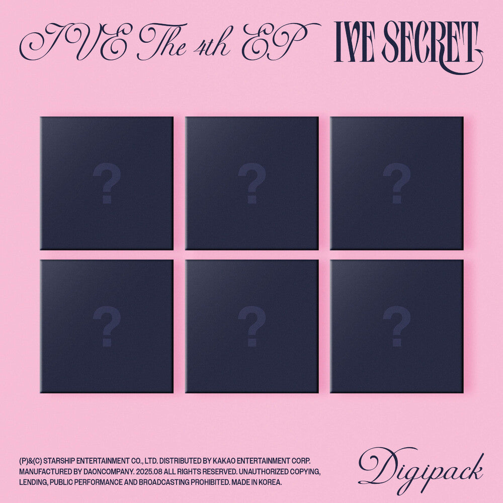 Pre-Order: Ive - IVE THE 4TH EP IVE SECRET [Digipack]