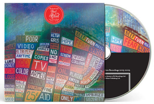 product mockup of Radiohead - Hail to the Thief (Live Recordings 2003-2009) [cd]