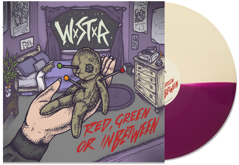 Pre-Order: WSTR - Red Green Or Inbetween [Colored Vinyl]