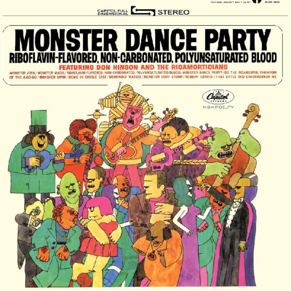 Pre-Order: Hinson, Don & the Rigamorticians - Monster Dance Party