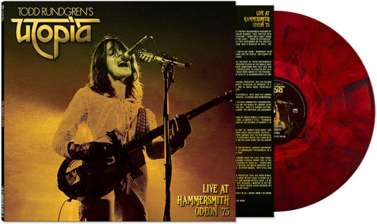 Pre-Order: Todd Rundgren's Utopia - Live at Hammersmith Odoen '75 [Red Marble LP]