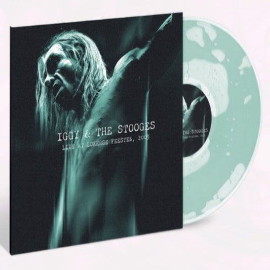the album cover for Iggy & The Stooges - Live At Lokerse Feesten 2005 [Colored Vinyl] [Deluxe] [Limited Edition]