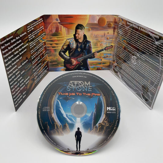 Pre-Order: Atom Stone - Take Me Two The Fire [Digipak]