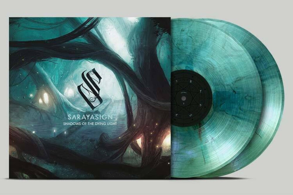 the album cover for Sarayasign - Shadows Of The Dying Light (Blue) [Colored Vinyl] (Trq)