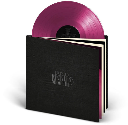 Pre-Order: The Pretty Reckless - Going To Hell 10th Anniversary Coffee Table Book + LP [Hardback Coffee Table Book + Plum Purple Vinyl LP]