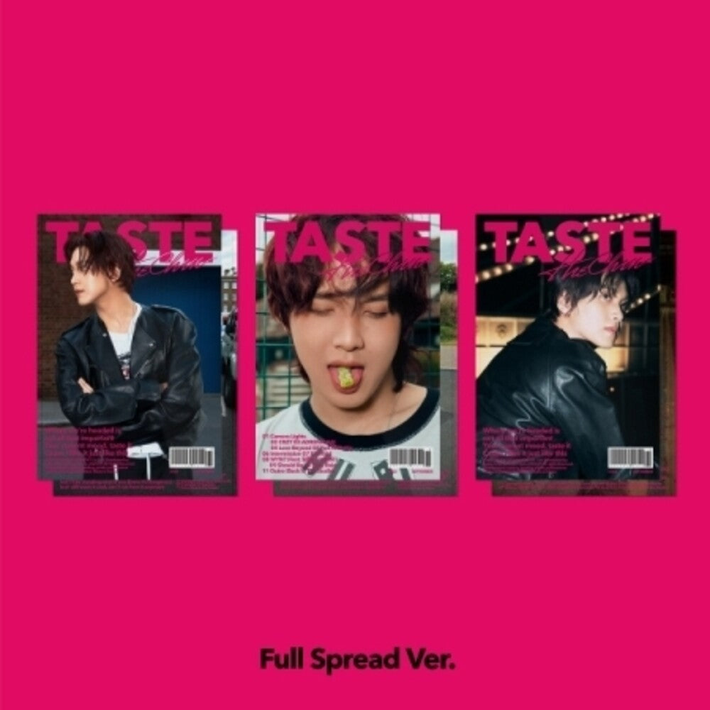 the album cover for Haechan - Taste-Full Spread Case Version (Post) (Stic)