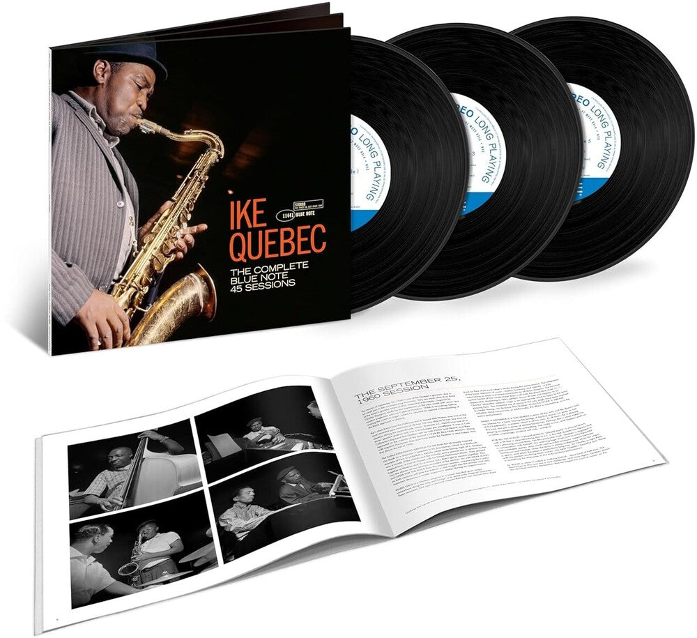 the album cover for Ike Quebec - Complete 45 Sessions (Blue Note Tone Poet Edition)