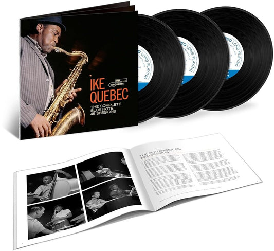 the album cover for Ike Quebec - Complete 45 Sessions (Blue Note Tone Poet Edition)