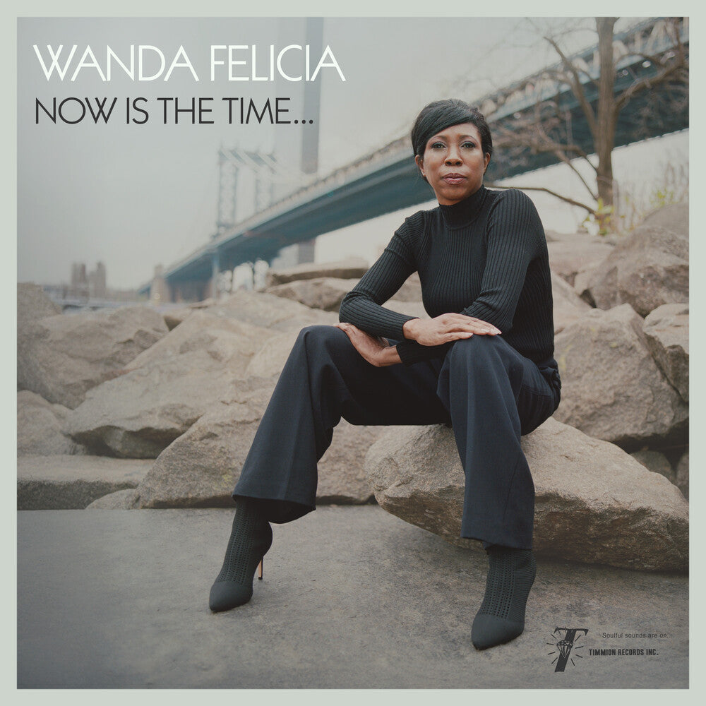 the album cover for Wanda Felicia / Cold Diamond & Mink - Now Is The Time - Pink [Colored Vinyl] (Pnk)