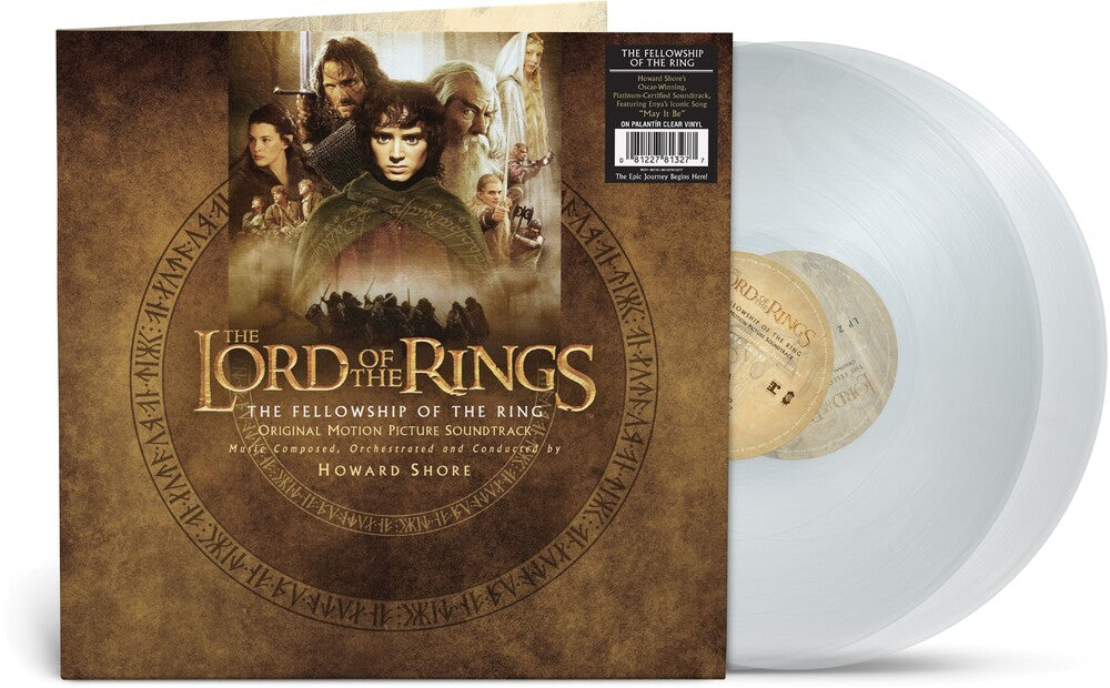 Pre-Order: Howard Shore  (Cvnl) (Iex) - Lord Of The Rings: Fellowship Of The Ring [Indie Exclusive Palantir Clear LP]