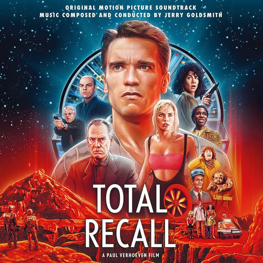 Pre-Order: Jerry Goldsmith  (Cvnl) (Gate) (Red) - Total Recall - O.S.T. [Clear Vinyl] (Gate) (Red)