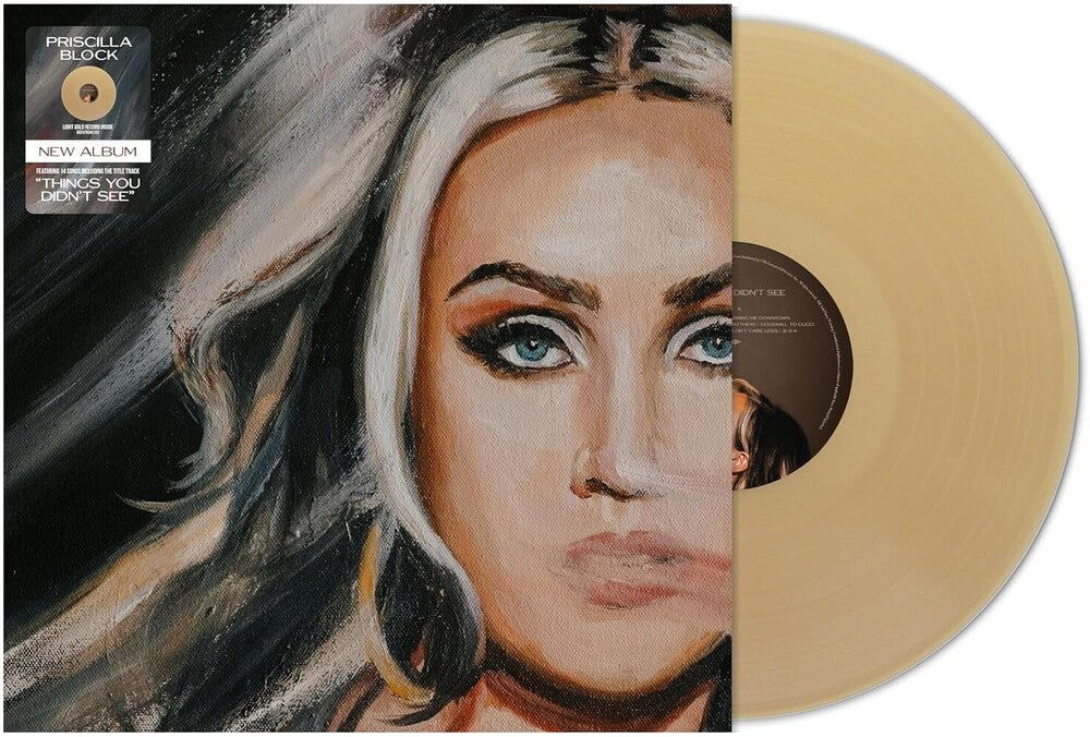 the album cover for Priscilla Block - Things You Didn't See [Colored Vinyl] (Gol)