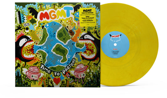 Pre-Order: MGMT - Time to Pretend [Banana Yellow EP]
