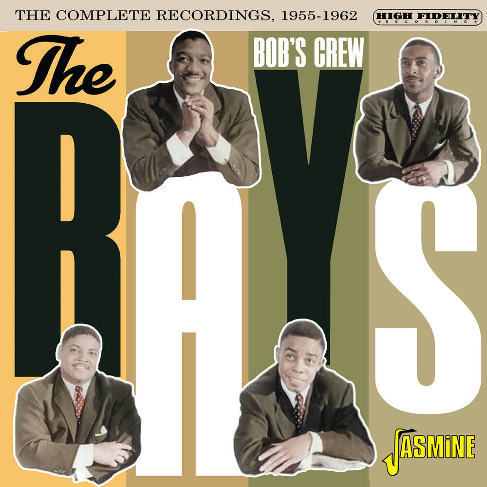 the album cover for Rays - Bob's Crew: The Complete Recordings 1955-1962 (Uk)