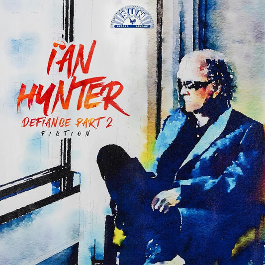 the album cover for Ian Hunter - Defiance Part 2: Fiction [Colored Vinyl] (Trq)