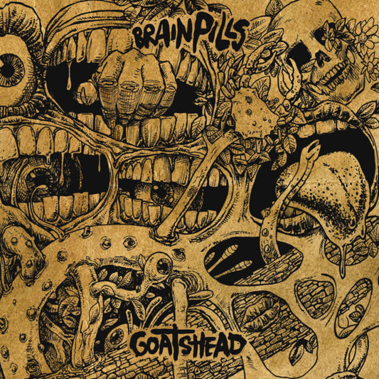 Pre-Order: Brain Pills - Goatshead Part 1 [Clear Vinyl] [Limited Edition] (Ylw)