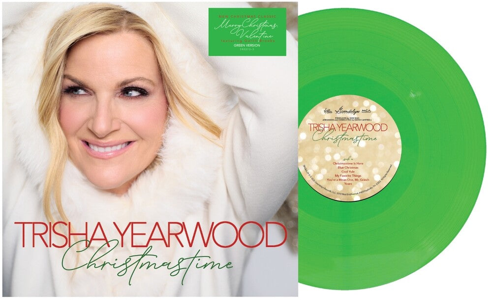 Pre-Order: Trisha Yearwood - Christmastime [Green Vinyl]