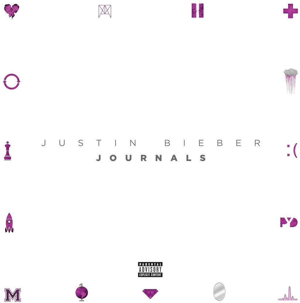the album cover for Justin Bieber - Journals (Exp)