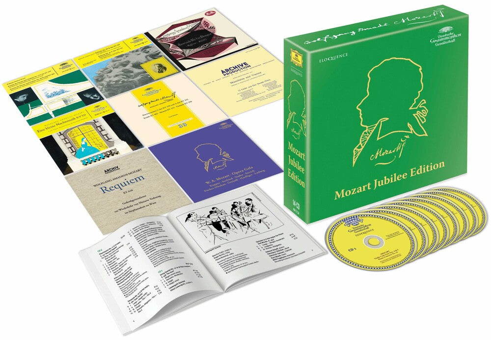 the album cover for Mozart Jubilee Edition / Various (Box) (Aus) - Mozart Jubilee Edition / Various (Box) (Aus)