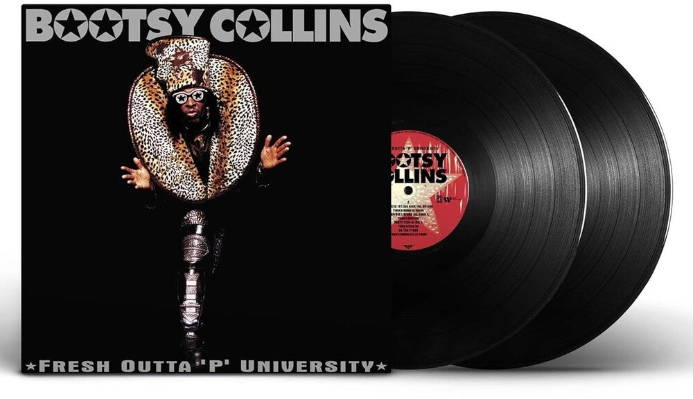 the album cover for Bootsy Collins - Fresh Outta P University (Spa)