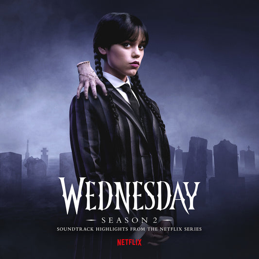Pre-Order: Addams, Wednesday / Nevermore Academy Orchestra - Wednesday: Season 2 (Original Soundtrack From the Netflix Series) [LP]