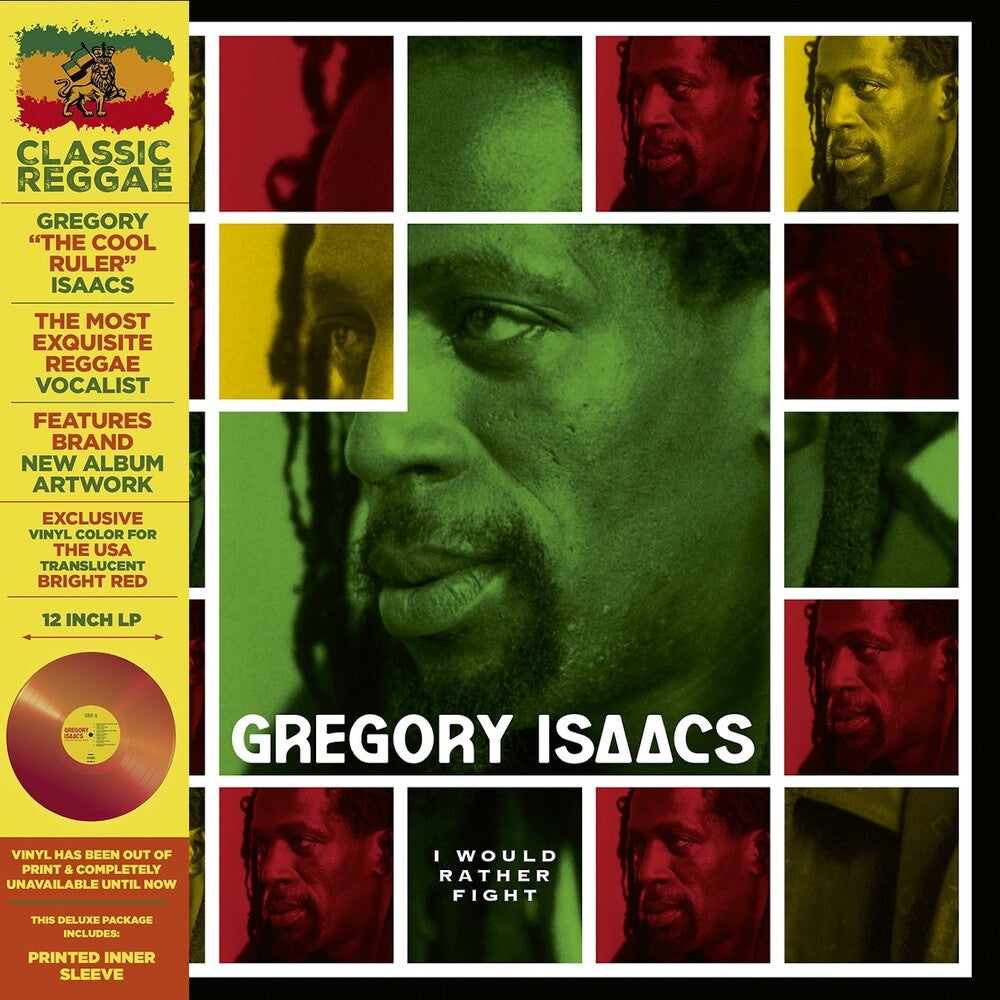 Pre-Order: Gregory Isaacs - I Would Rather Fight - Red [Colored Vinyl] [Deluxe] [Limited Edition]