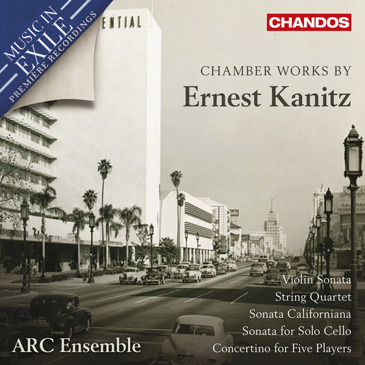 Pre-Order: ARC Ensemble - Chamber Works By Ernest Kanitz [CD]