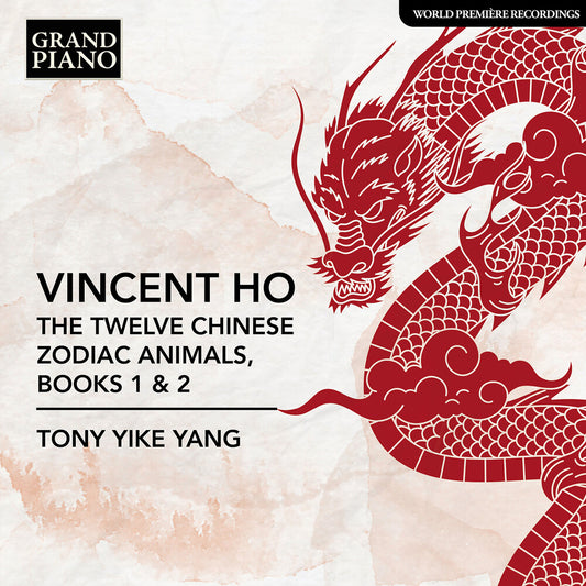Pre-Order: Tony Yike - Vincent Ho: The Twelve Chinese Zodiac Animals Book [CD]