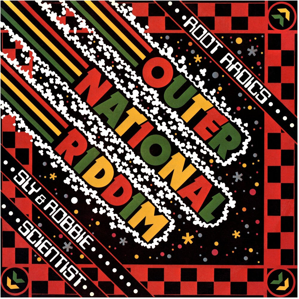 the album cover for Roots Radics Meet Mighty Revolutionaries - Outernational Riddim