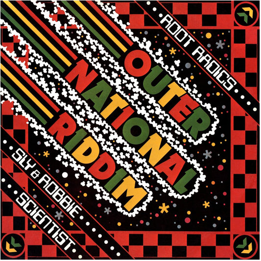 the album cover for Roots Radics Meet Mighty Revolutionaries - Outernational Riddim