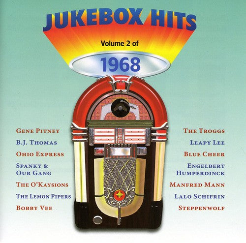 the album cover for Jukebox Hits - Jukebox Hits of 1968 Vol 2