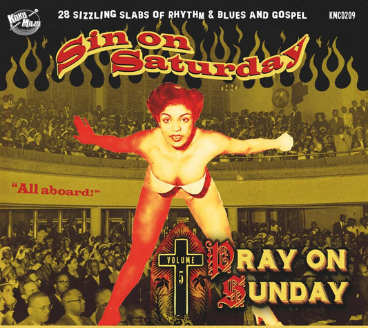 the album cover for Sin On Saturday Pray On Sunday V5 / Various - Sin On Saturday Pray On Sunday V5 / Various
