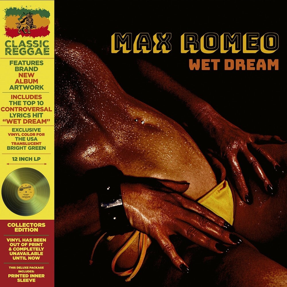 Pre-Order: Max Romeo - Wet Dream - Green [Colored Vinyl] [Deluxe] (Grn) [Limited Edition] [Remastered]