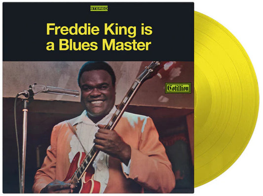 the album cover for Freddie King - Is A Blues Master [Colored Vinyl] [Limited Edition] [180 Gram] (Ylw) (Hol)