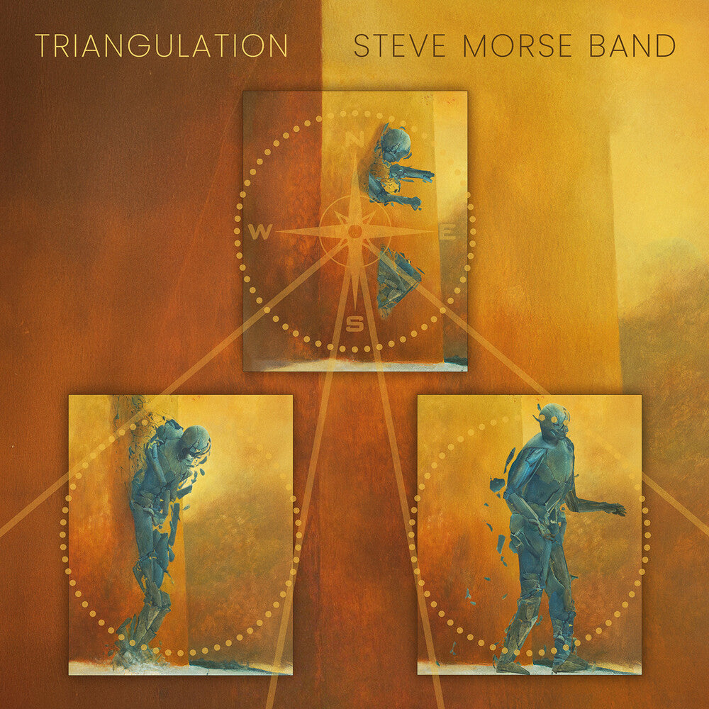 the album cover for Steve Morse  Band - Triangulation