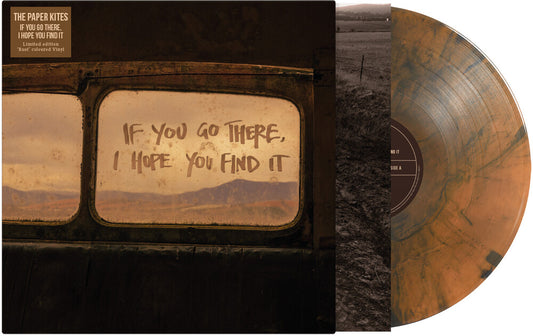 the album cover for Paper Kites - If You Go There I Hope You Find It - Rust [Colored Vinyl]