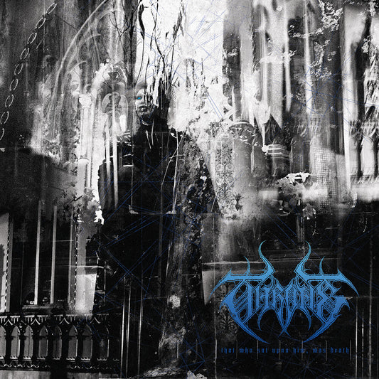 the album cover for Throne - That Who Sat Upon Him Was Death