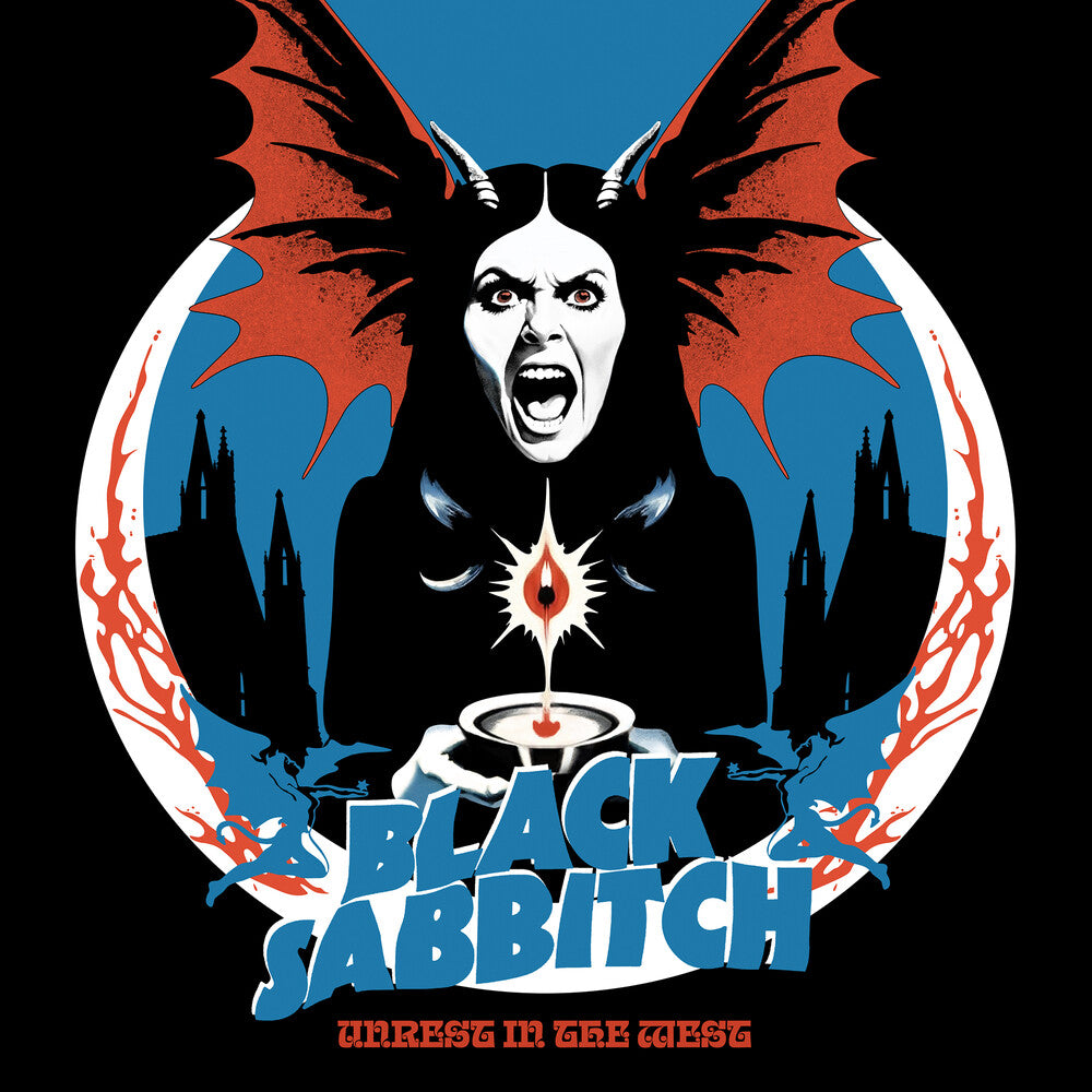 the album cover for Black Sabbitch - Unrest In The West