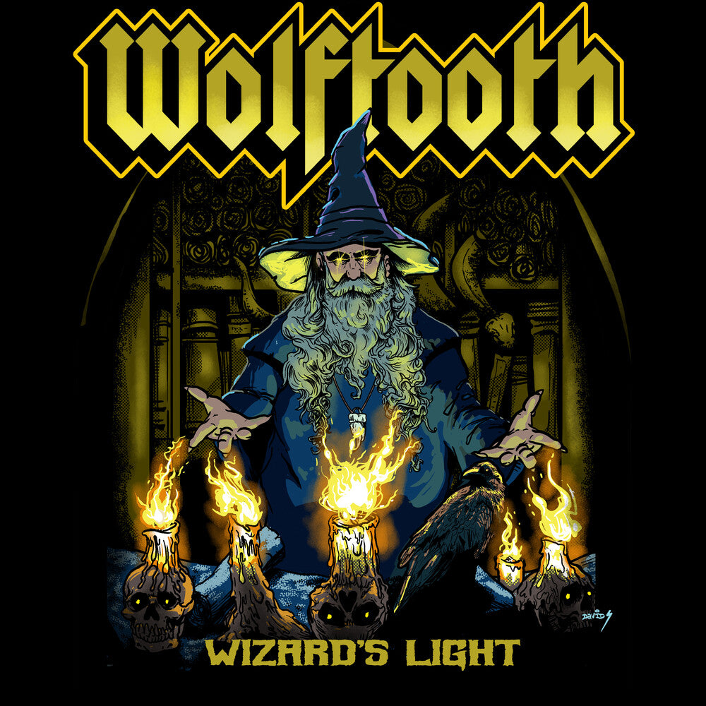 the album cover for Wolftooth - Wizard's Light