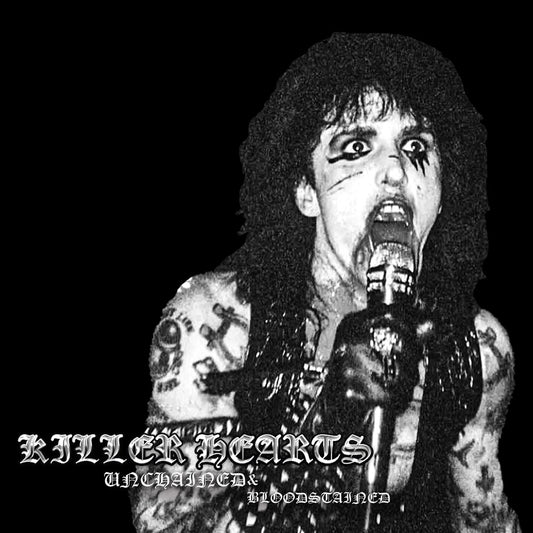 the album cover for Killer Hearts - Unchained & Bloodstained