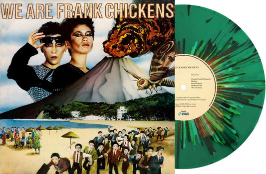 the album cover for Frank Chickens - We Are Frank Chickens - Ltd Green Vinyl [Colored Vinyl]