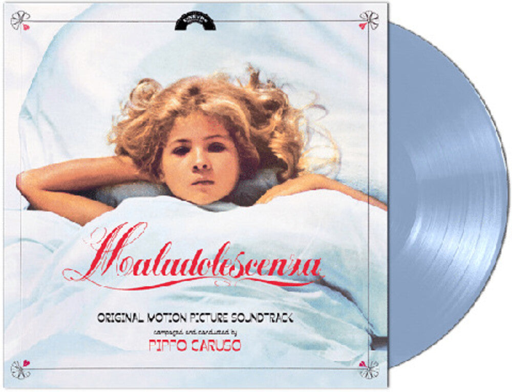 the album cover for Caruso, Pippo - Maladolescenza (Original Soundtrack) - 140-Gram Blue Colored Vinyl