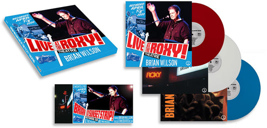 Pre-Order: Brian Wilson - Live At The Roxy Theatre [Red White and Blue Colored Vinyl]