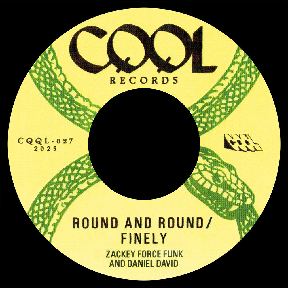 Zackey Force Funk and Daniel David - Round and Round b/w Finely [LP]
