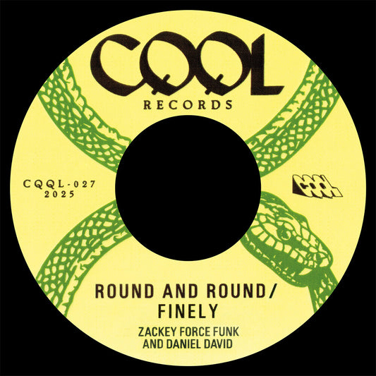 Zackey Force Funk and Daniel David - Round and Round b/w Finely [LP]