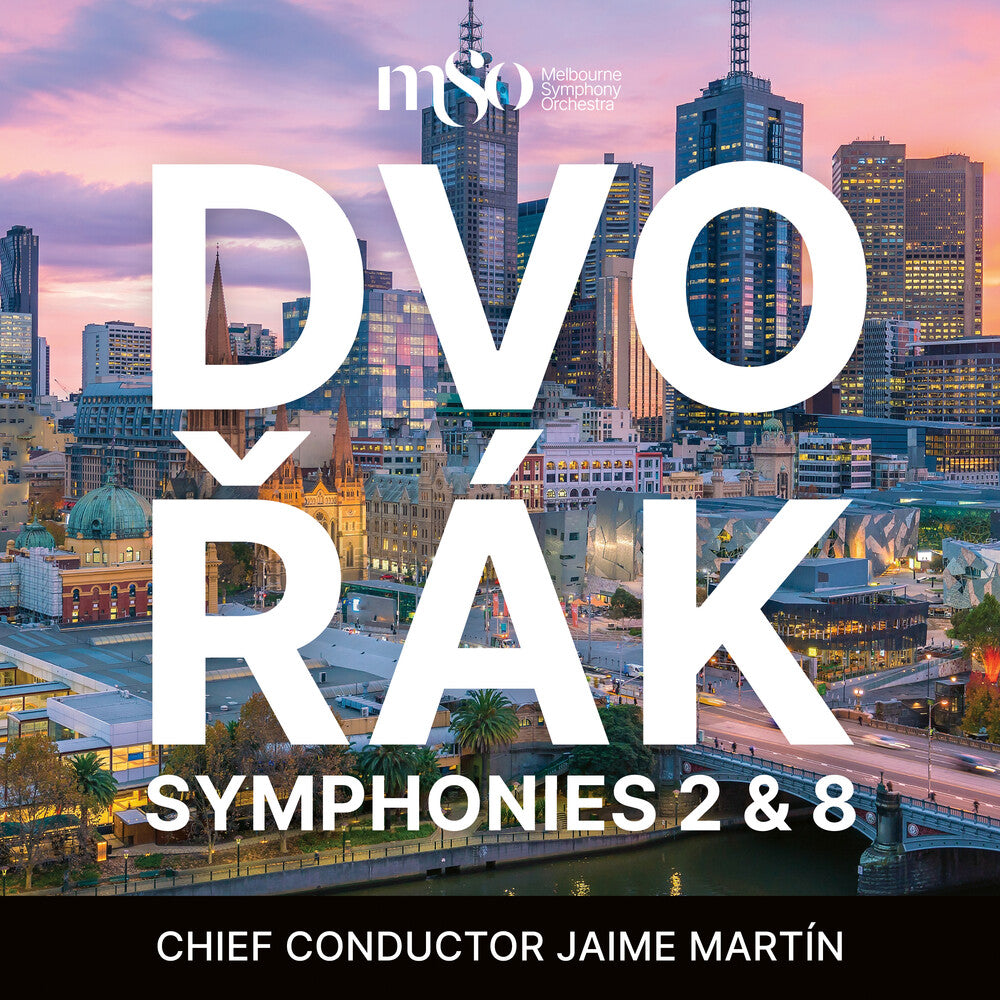 Pre-Order: Melbourne Symphony Orchestra / Jaime Martin - Dvorak: Symphonies 2 & 8 [CD]