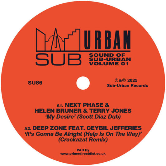 Pre-Order: Sound Of Sub-Urban Vol. 01 / Various - Sound Of Sub-Urban Vol. 01 / Various