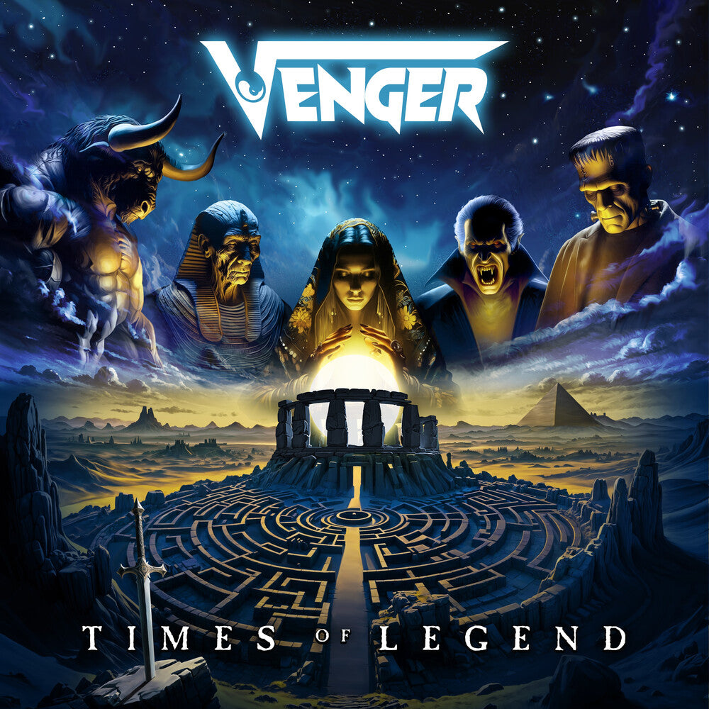 the album cover for Venger - Times Of Legend