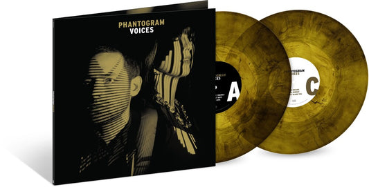 the album cover for Phantogram - Voices [Gold Galaxy 2 LP]
