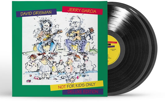 the album cover for Jerry Garcia  / Grisman,David - Not For Kids Only (Deluxe Edition) [2LP]